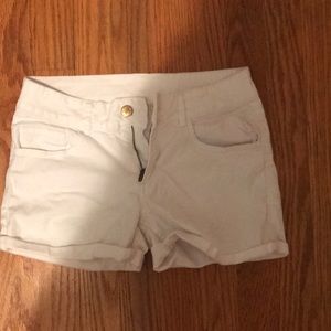 White H & M shorts